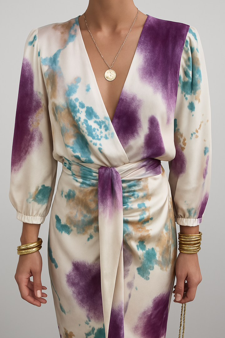 Deirdre – The Purple Evening Dress