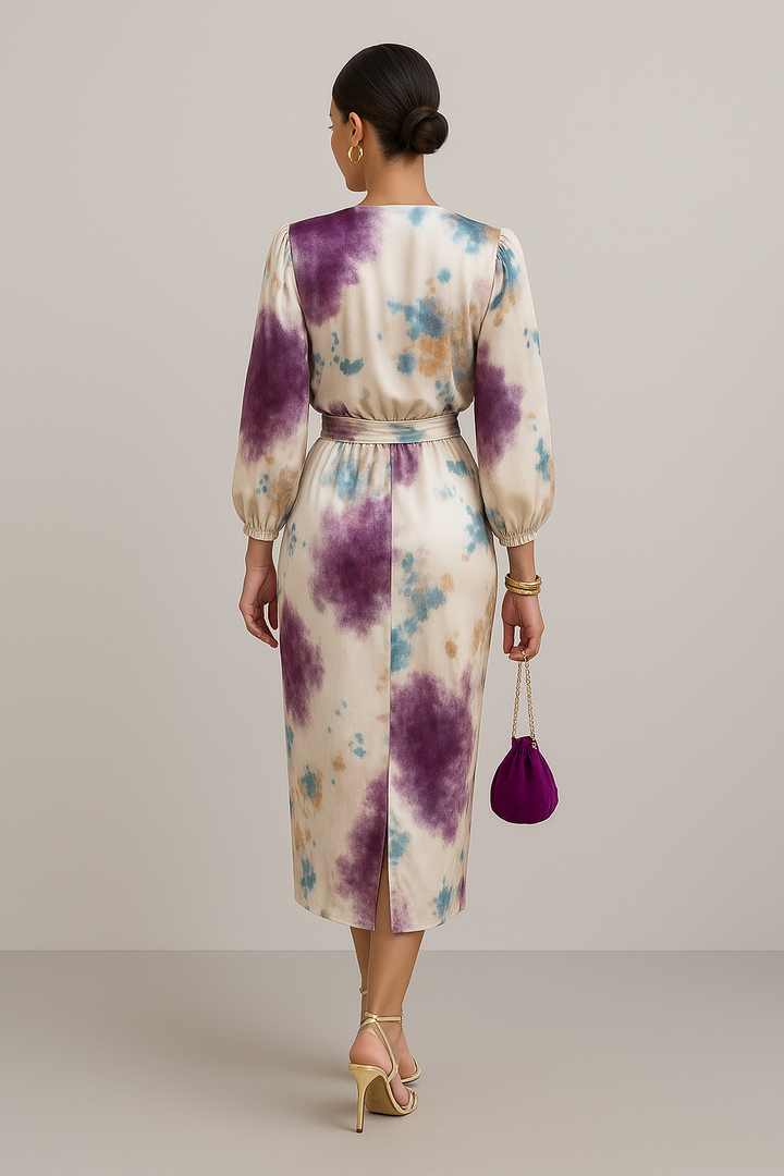 Deirdre – The Purple Evening Dress
