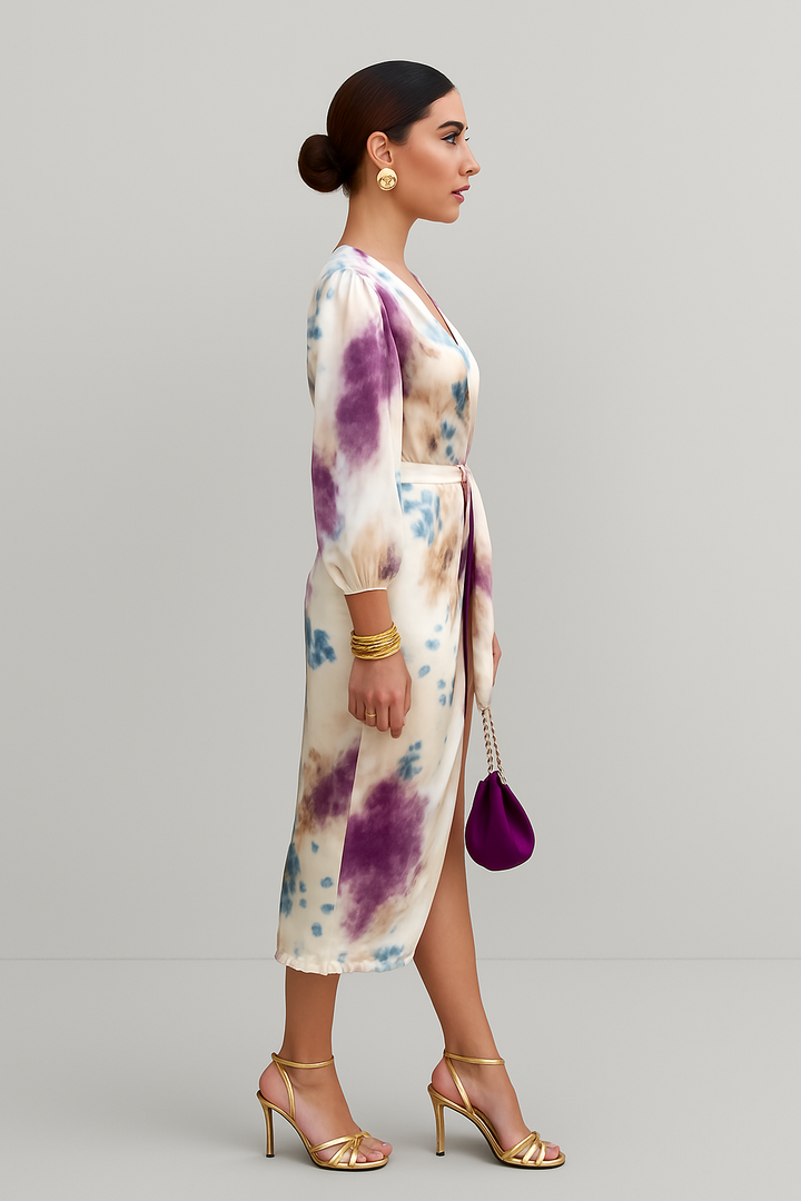 Deirdre – The Purple Evening Dress