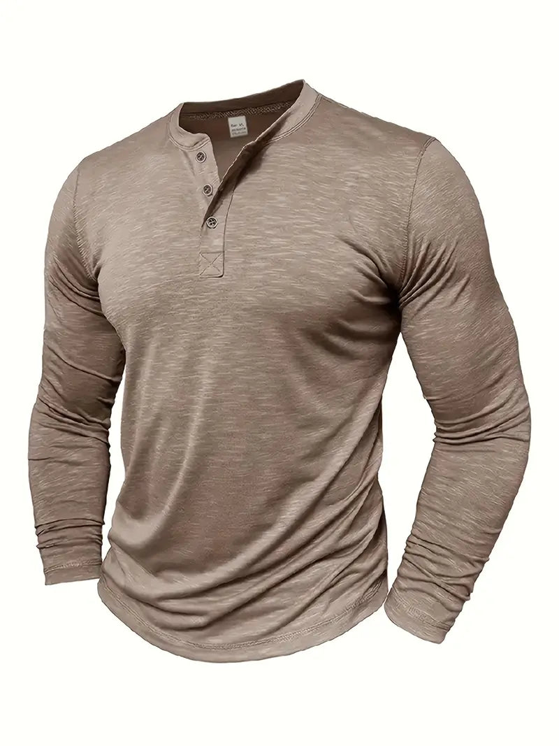 Miles – Timeless Henley Long Sleeve