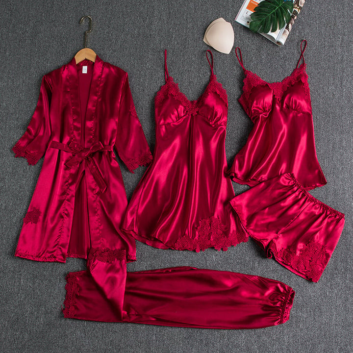 Celeste – 5-Piece Nightwear Set for Soft Evenings