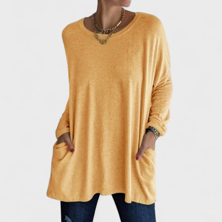 Moira – Relaxed Long Sleeve Top