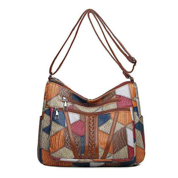 Élise – Statement Patchwork Handbag