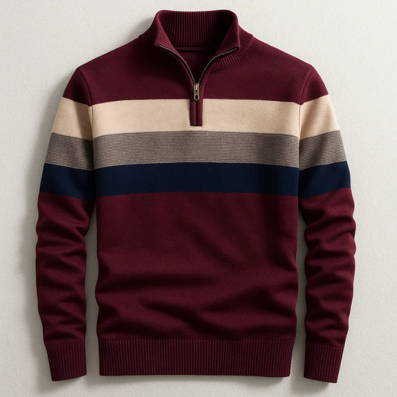 Marlon – Classic Quarter-Zip Pullover