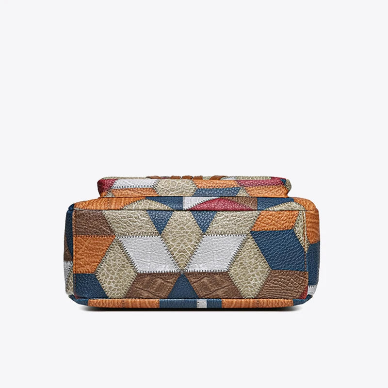 Élise – Statement Patchwork Handbag