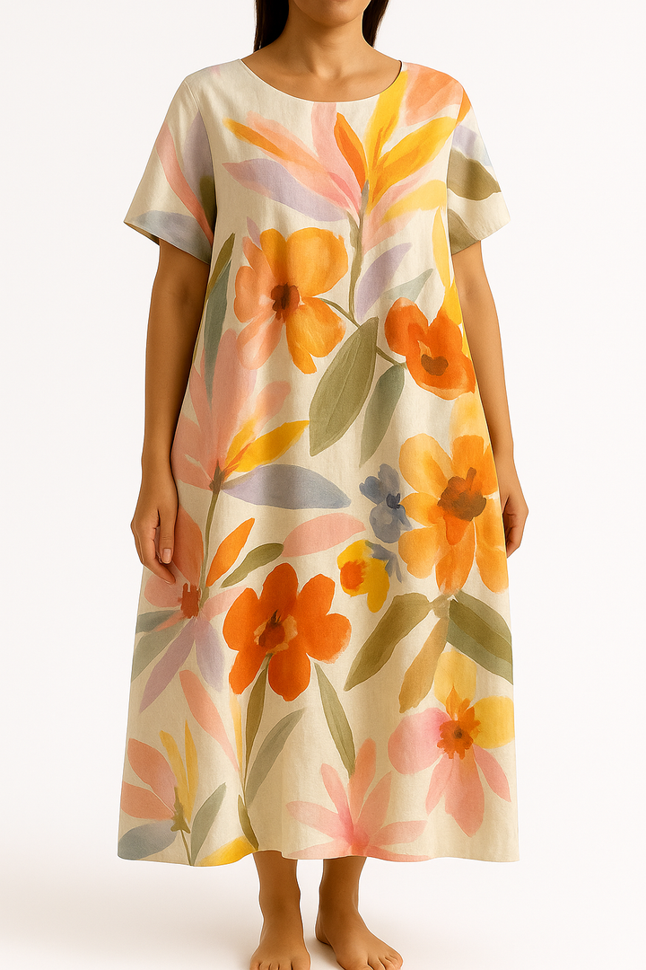 Ivy – Loose Fit Floral Dress