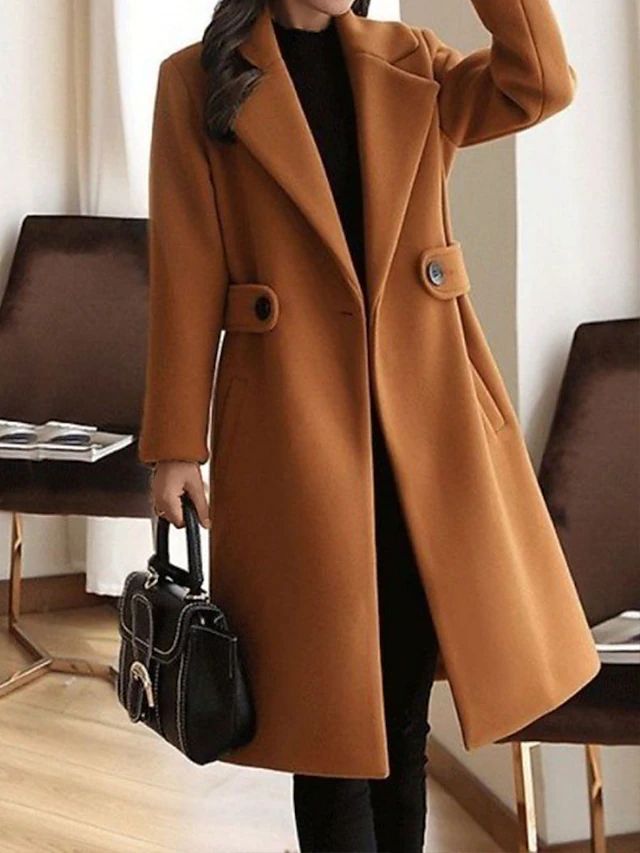 Averie – Sleek Longline Overcoat