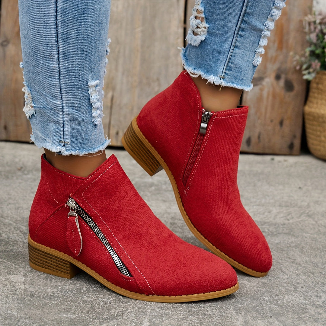 Selena – All-Weather Zip Boots