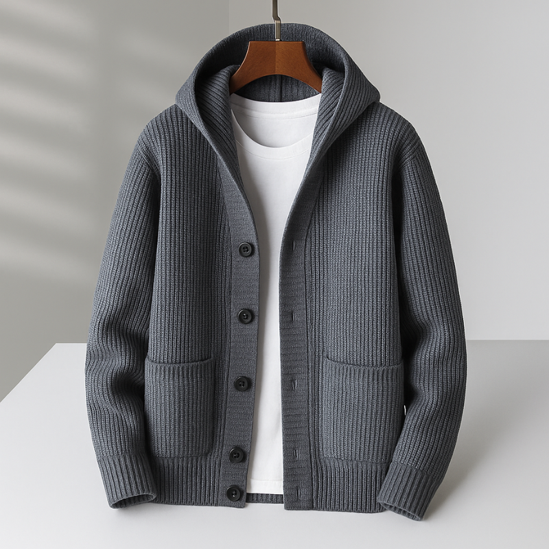 Marco – Hooded Everyday Cardigan