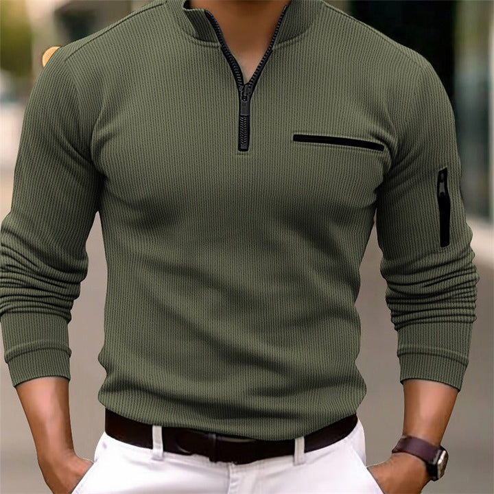 Kane – Long Sleeve Zip Shirt