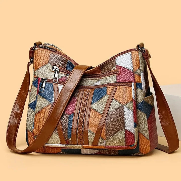 Élise – Statement Patchwork Handbag