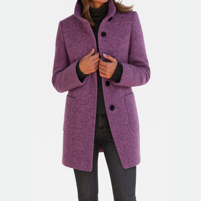 Celeste – Wool Blend Coat