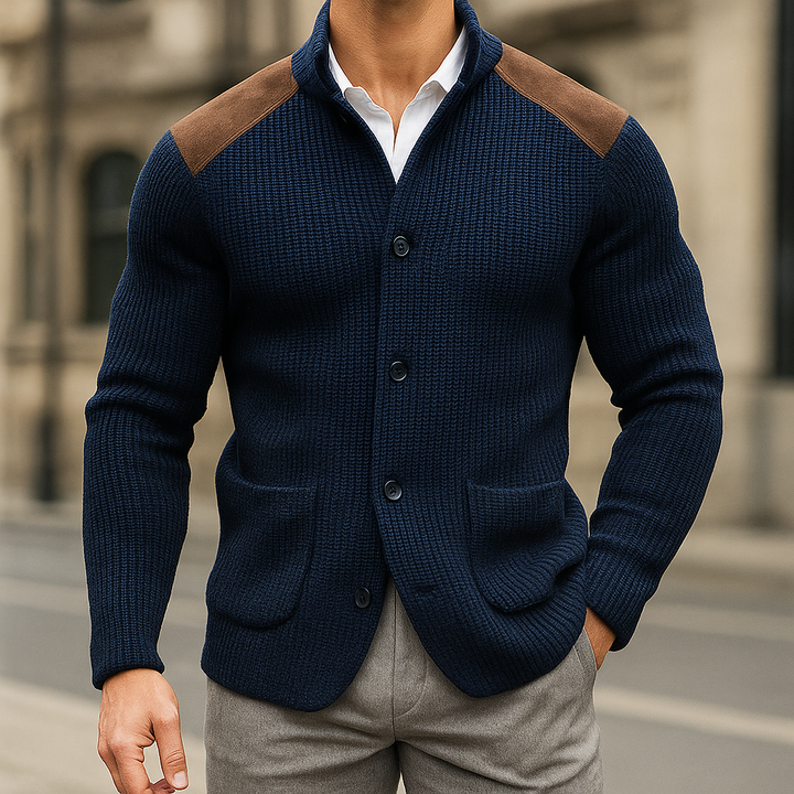 Lorenzo – Textured Knit Blazer