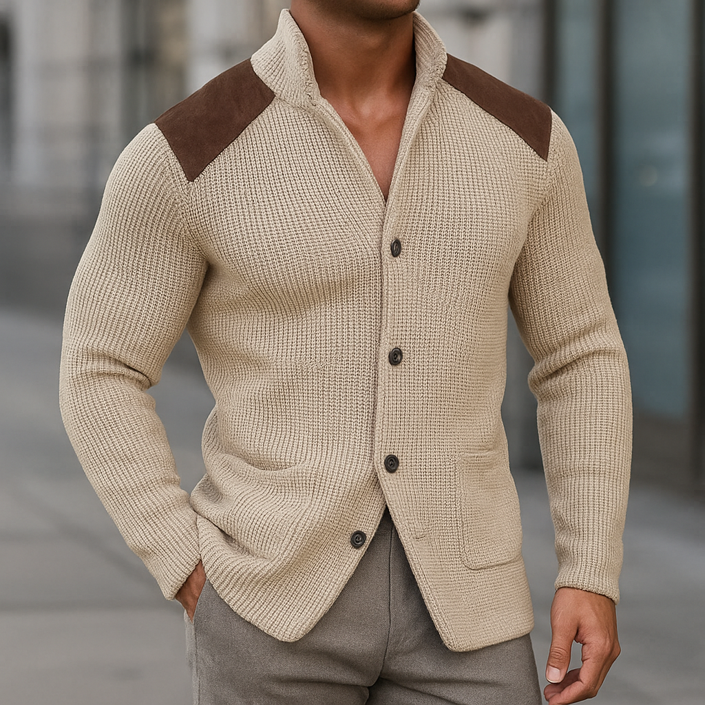 Lorenzo – Textured Knit Blazer