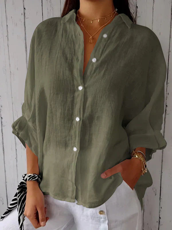 Hannah – Timeless Button-Up Shirt