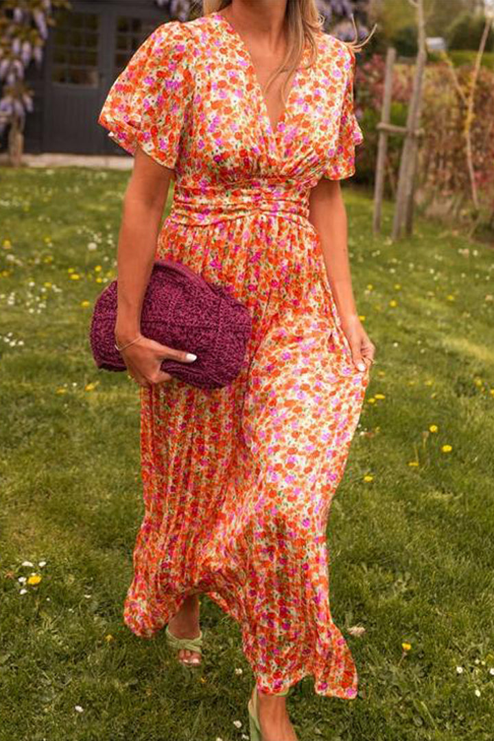 Christina – Long Floral Maxi Dress