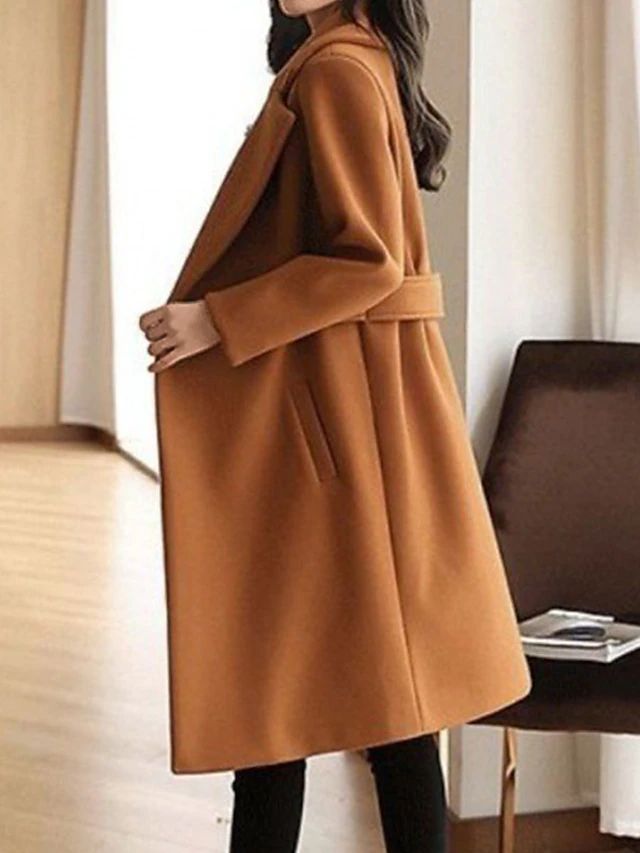 Averie – Sleek Longline Overcoat