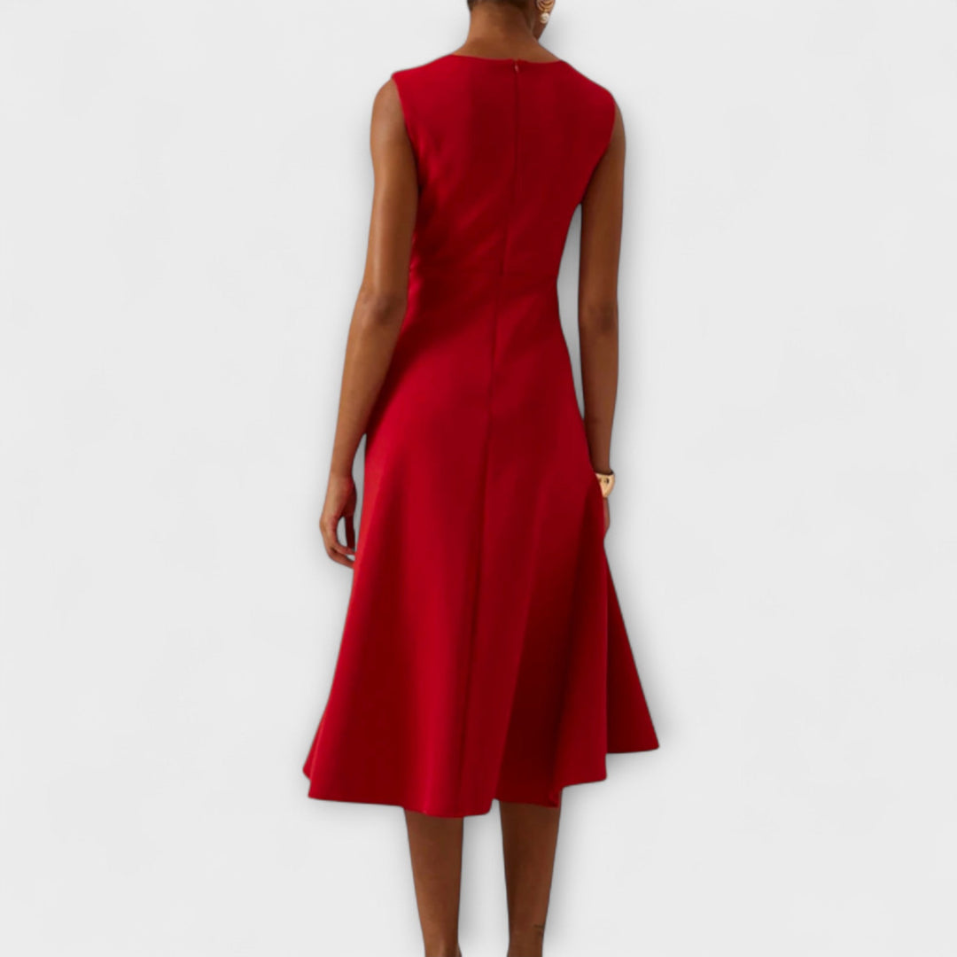 Danica – Draped Midi for Special Moments