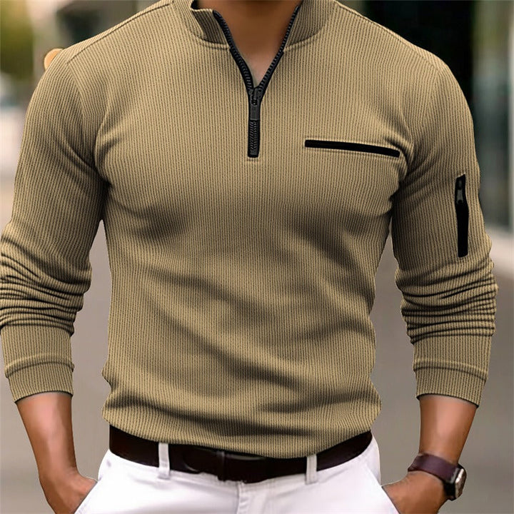Kane – Long Sleeve Zip Shirt