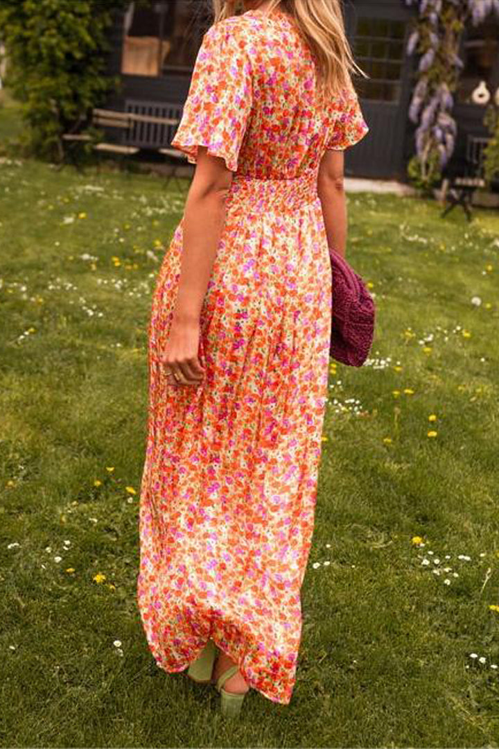 Christina – Long Floral Maxi Dress