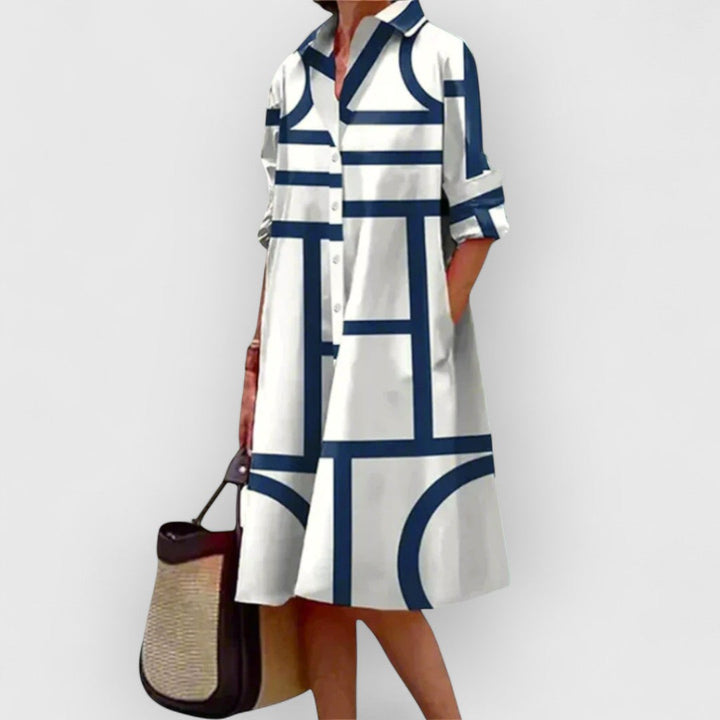 Sophie – Polka Dot Midi Dress