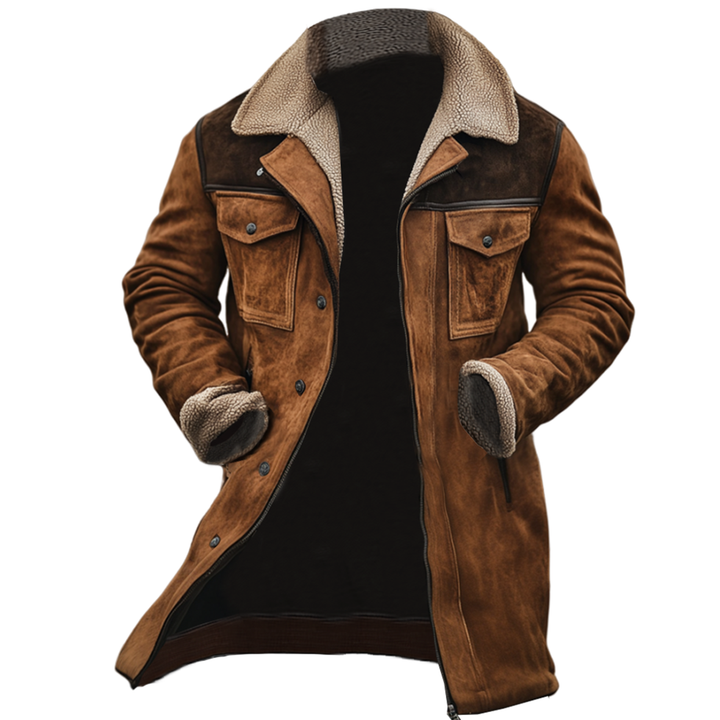 Colton – Shearling-Collar Winter Coat