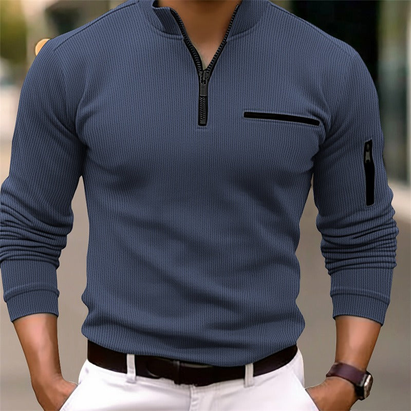 Kane – Long Sleeve Zip Shirt