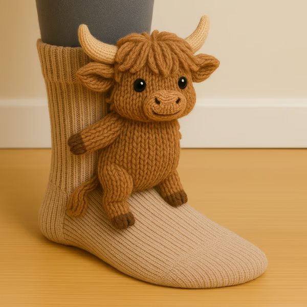 Willow – Cozy Animal Socks