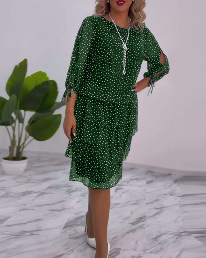 Lila – The Effortless Polka Dot Dress