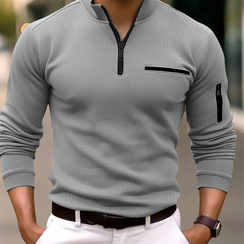 Kane – Long Sleeve Zip Shirt