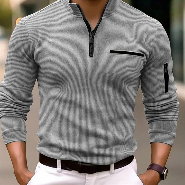 Kane – Long Sleeve Zip Shirt