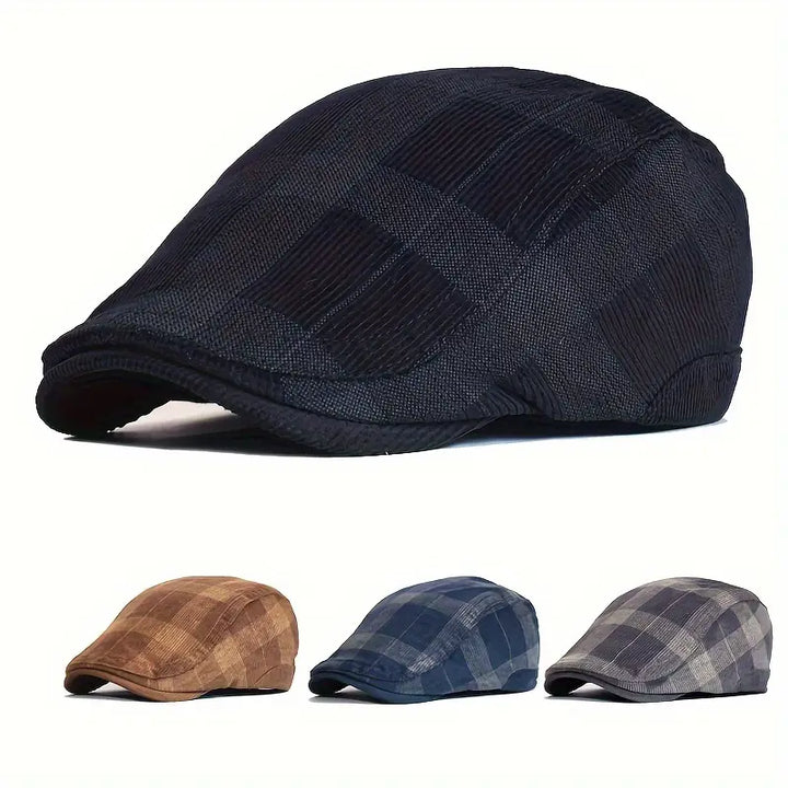 Malcolm – Vintage Plaid Beret