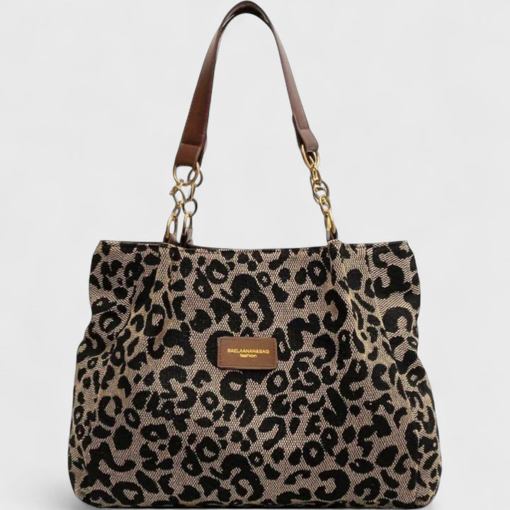 Claire – Leopard Print Tote