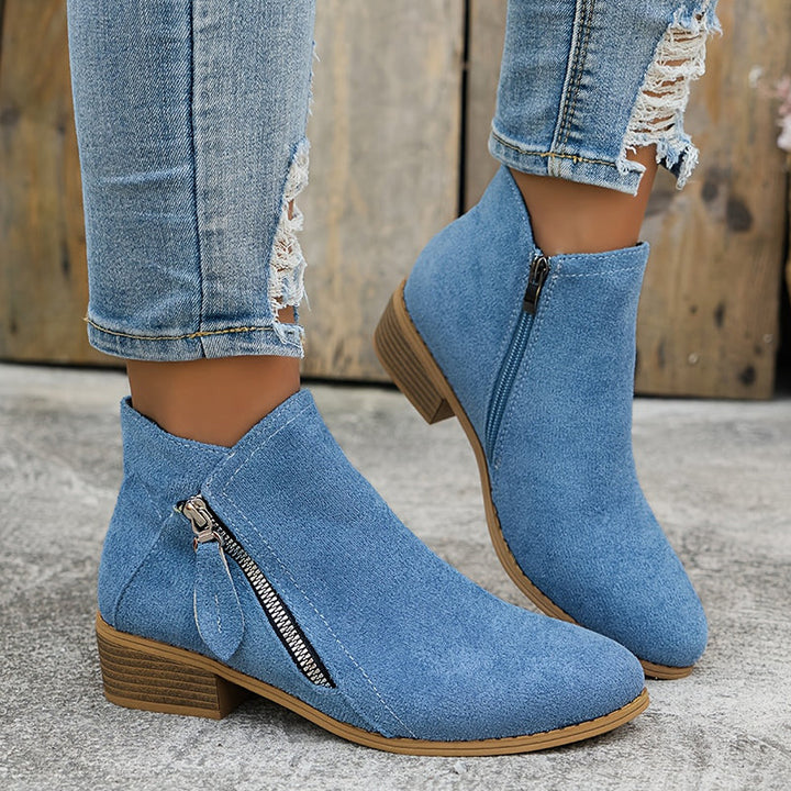 Selena – All-Weather Zip Boots