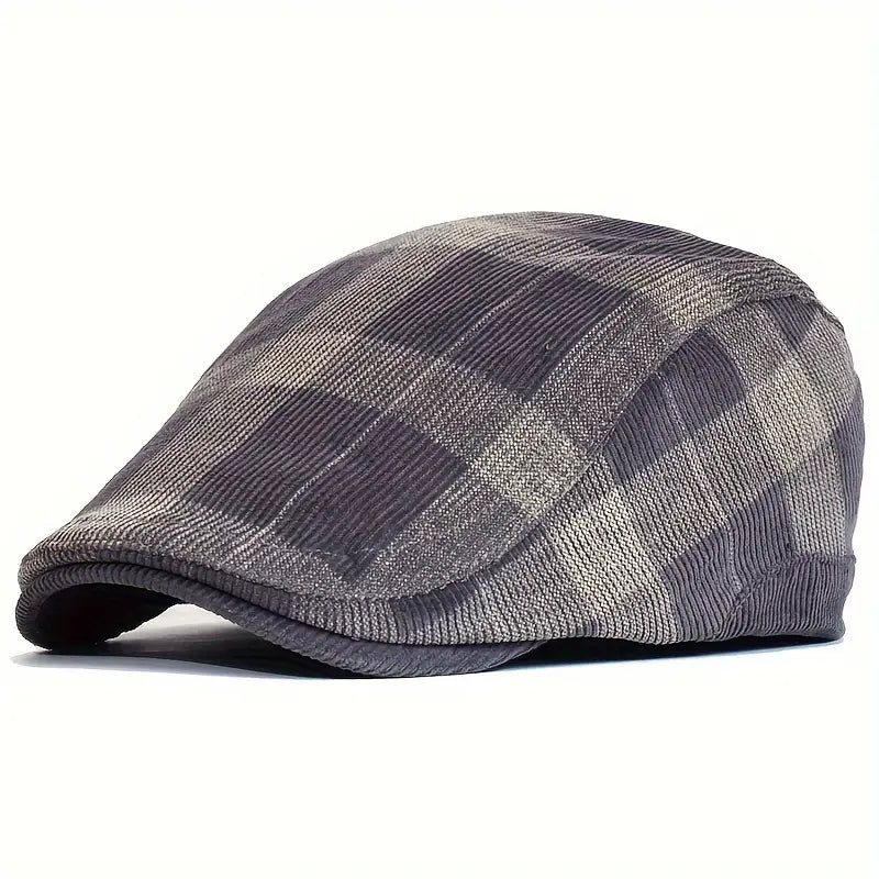 Malcolm – Vintage Plaid Beret