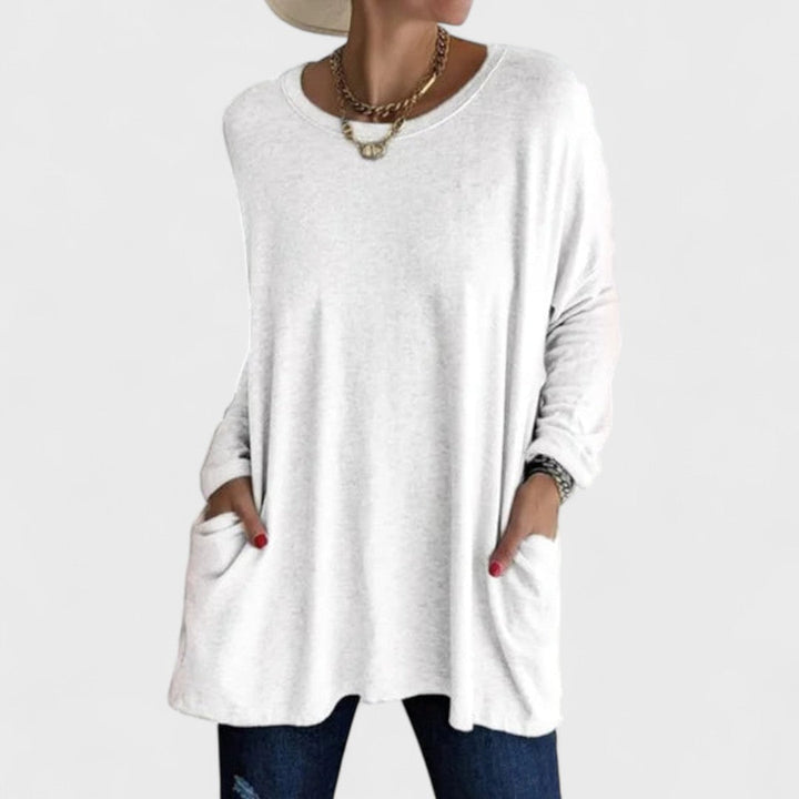 Moira – Relaxed Long Sleeve Top