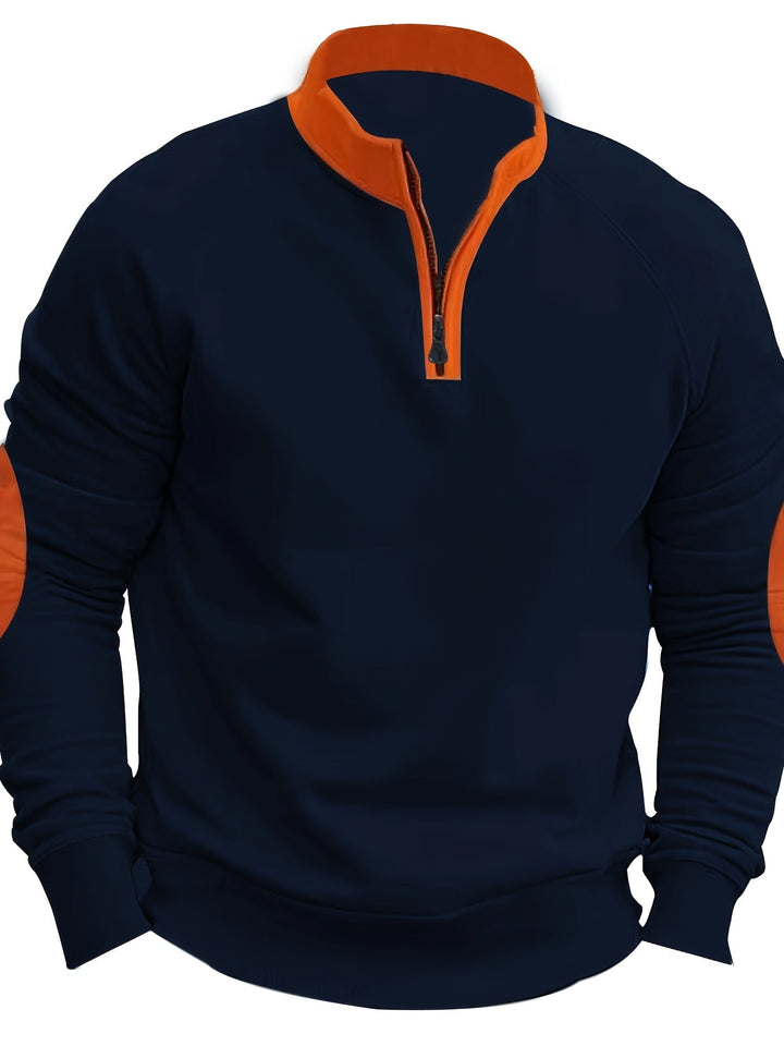 Nathan – Casual Quarter Zip Pullover