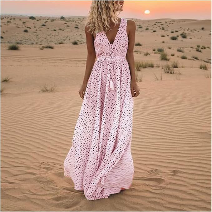 Ella – Boho Dot Day Dress