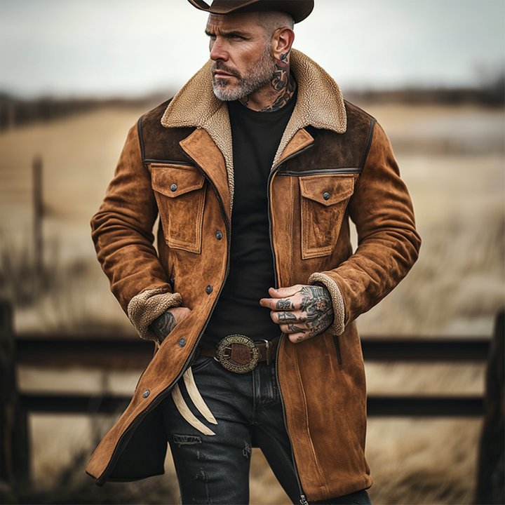 Colton – Shearling-Collar Winter Coat