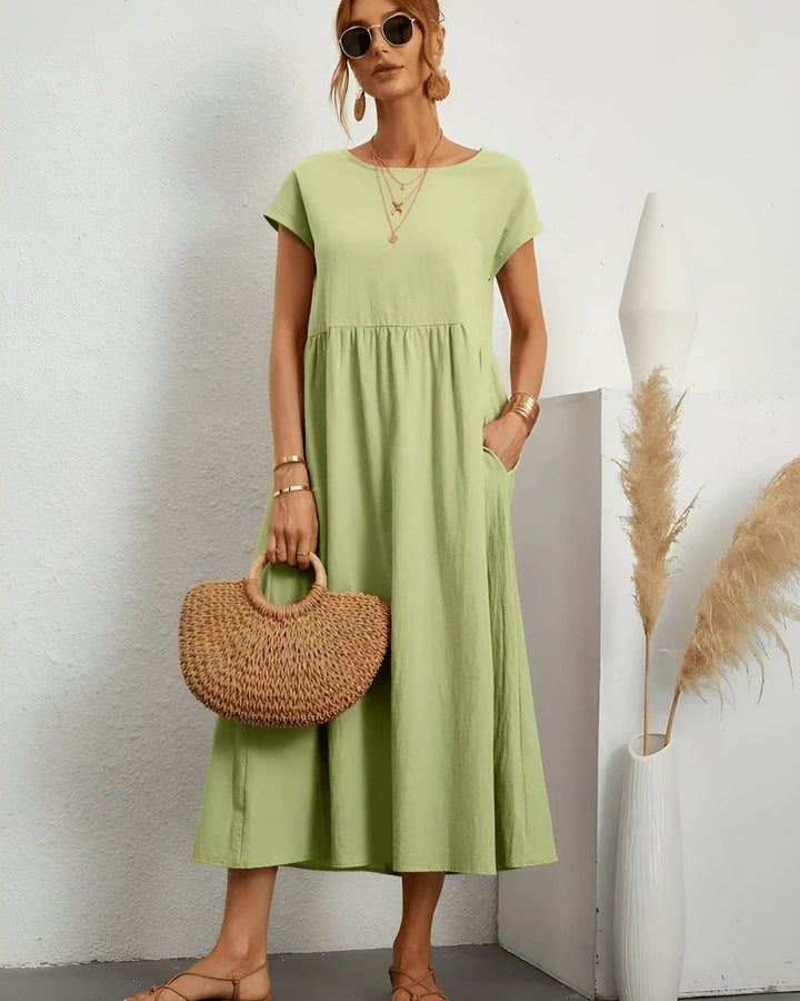 Claire – Effortless Elegance Day Dress