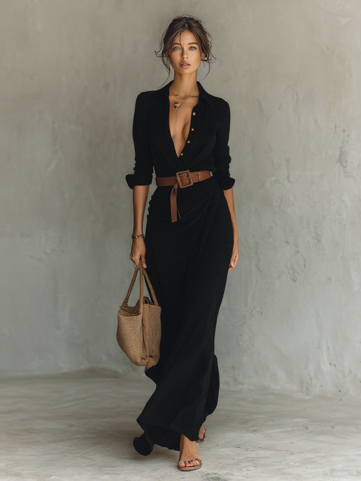 Isabella – Maxi Wrap Dress