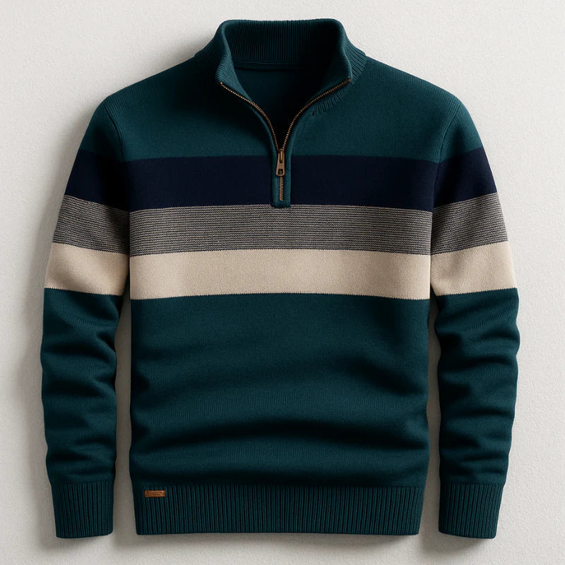 Marlon – Classic Quarter-Zip Pullover