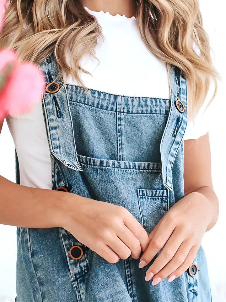 Naomi – Vintage Denim Overalls