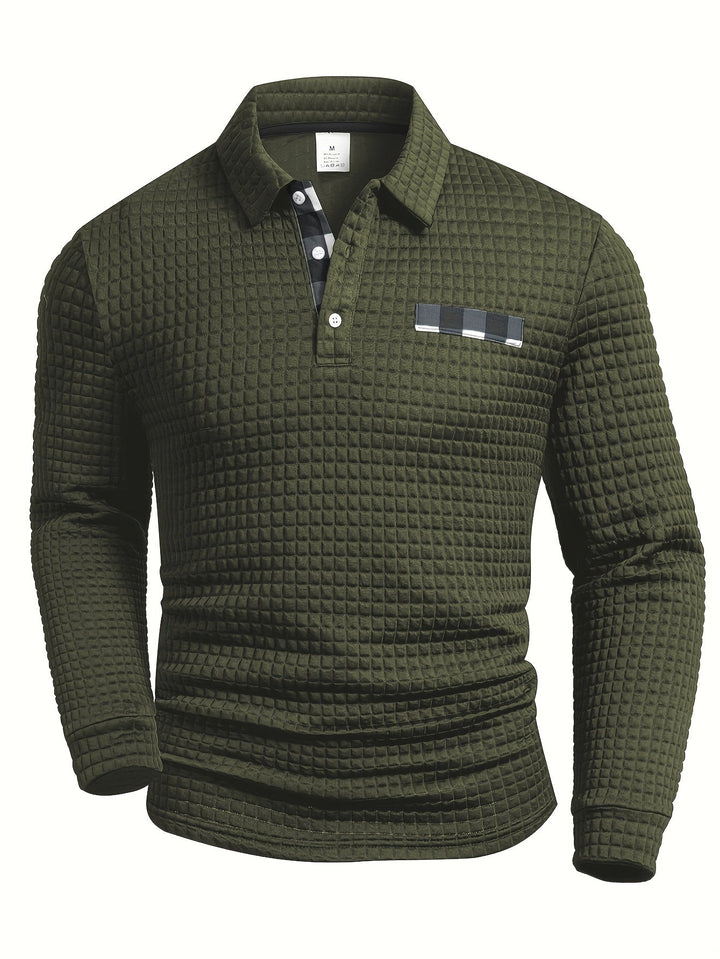 Colton – Casual Long Sleeve Button-Up