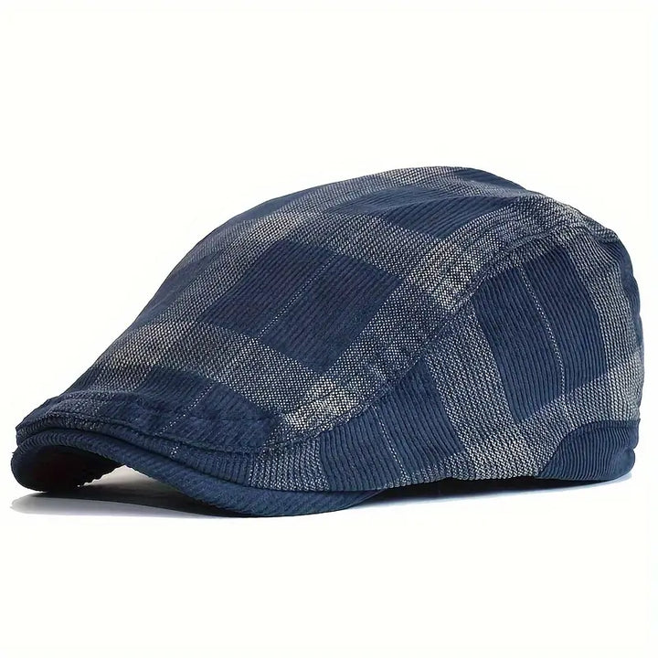 Malcolm – Vintage Plaid Beret
