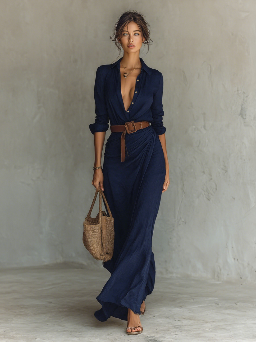 Isabella – Maxi Wrap Dress
