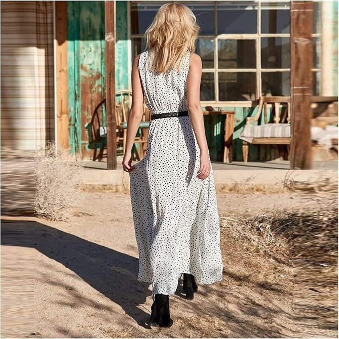 Ella – Boho Dot Day Dress
