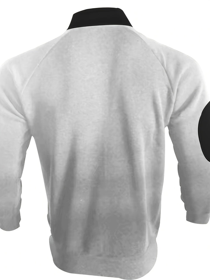 Nathan – Casual Quarter Zip Pullover