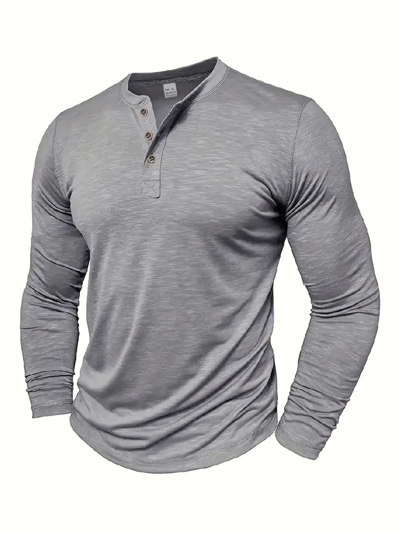 Miles – Timeless Henley Long Sleeve