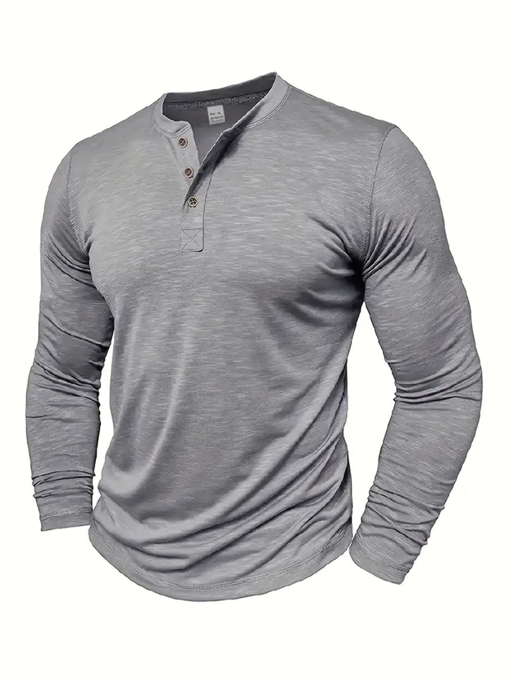 Miles – Timeless Henley Long Sleeve